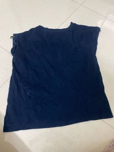 Navy Blue Graphic Tee