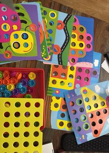 Button Art Toy Set for Kids
