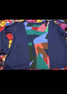 Colorful Patchwork Top Tshirt