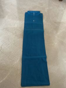 Teal Men's Kurta 32 chest