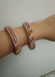 Pink Colour Bangles