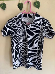 Zebra Print T-Shirt
