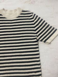 Striped Knit Top