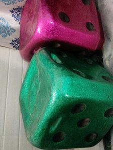 set of 2-Dice Stool for Living Room