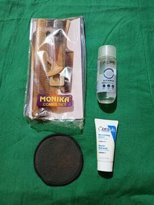 Monika Comb Set & Skincare Essentials