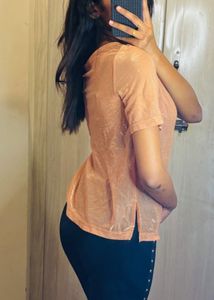 Transparent Rose Gold Tee