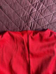 Red Crop Top