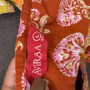 Beautiful Indian Saree with Floral Print
