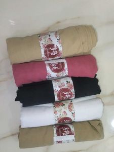 Soft Cotton Scarves for Women 5pc