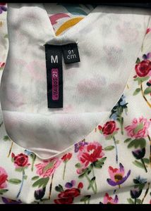 Floral Print Sleeveless Dress
