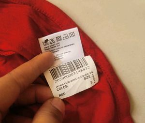 Red Bolero Shrug Top