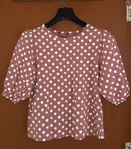 Puffed Sleeve Top For Women