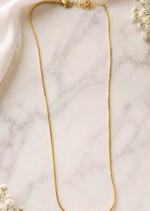 Delicate Gold plated Chain Necklace