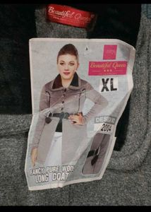 Beautiful Queen Wool Long Coat