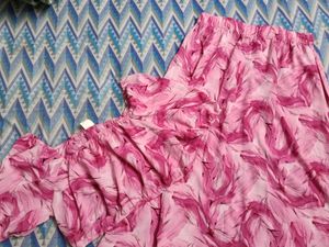 Pink Floral Print Off-Shoulder Co-ord set