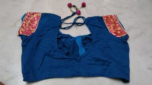 Elegant saree with Embellished blouse