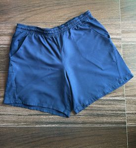 Navy Blue Casual Shorts
