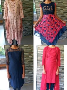 Stylish Kurtas - 4 Set