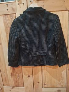 Stylish Houndstooth Blazer