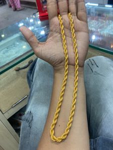 Solid Gold Rope Chain