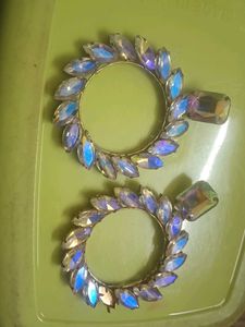 Sparkling Hoop Earrings
