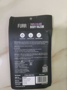 New &amp; Improved Turrr Triple Blade Body Razor