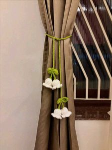 ✨ Crochet Flower Curtain Tie-Back🎀