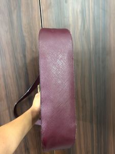 Chic Burgundy Hobo Bag
