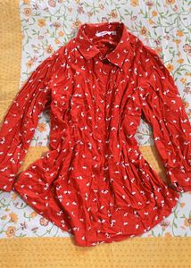 Women Red Shirt