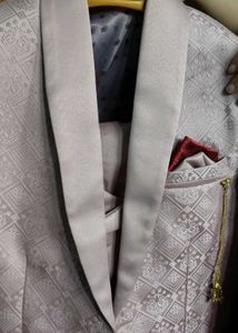Stylish Pink 5 Peice Suit For Man
