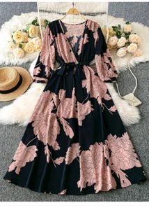 Elegant Floral Maxi Dress
