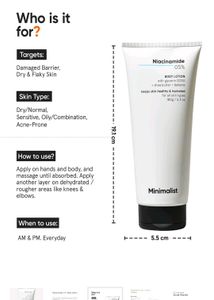 Minimalist Niacinamide 5% Body Lotion