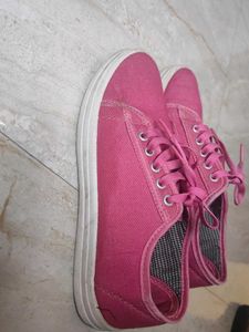 Pink ASIAN VL-11 women's causal canvas