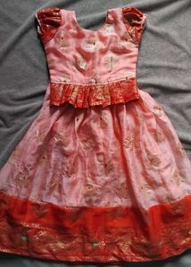 New Ethnic Skirt With Blouse for kids