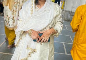 Elegant White Kurta Set with Dupatta
