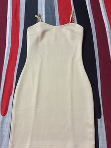 Bodycon  Mini Dress with Chain Straps