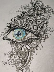Abstract Eye Artwork