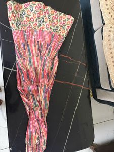 Embroidered Kurta with Mirror Work