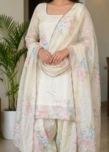 fandy silk pathani suit