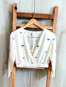 Cute printed Crop Top size-30-32