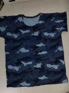 Camouflage Print T-Shirt