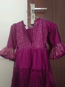Beautiful Girls Maroon Gown