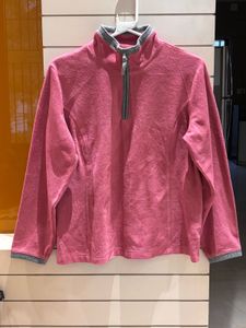Cozy Pink Fleece Pullover