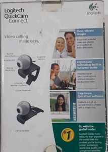Vintage Logitech Webcam with CD
