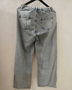 Light Wash Wide Leg Jeans