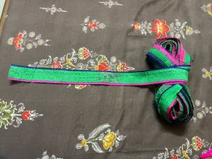 Embroidered Saree Border lace