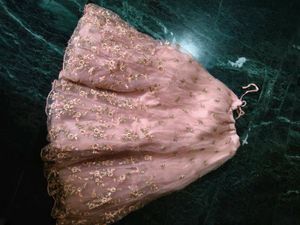 Stunning Pink Embroidered Gown