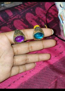 Elegant Dual Stone Statement Ring