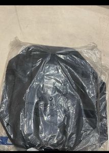 Police Black Textured Duffle Bag