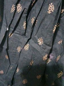 Black Printed Palazzo Pants